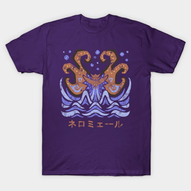 Monster Hunter World Iceborne Namielle Kanji Icon T-Shirt by StebopDesigns